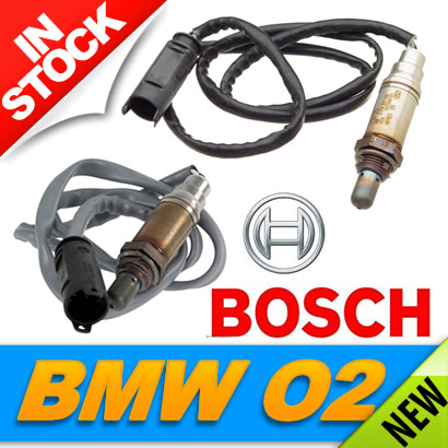 BMW x3 Z4 Oxygen Sensor Set Rear Downstream Post Cat Bosch
