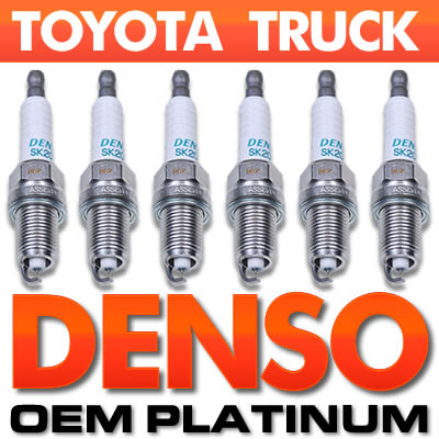Denso OEM UPGRADE Platinum Spark Plugs Toyota V6/3.4L Truck 